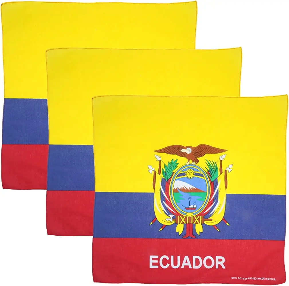 Custom design printed logo bandana square scarf