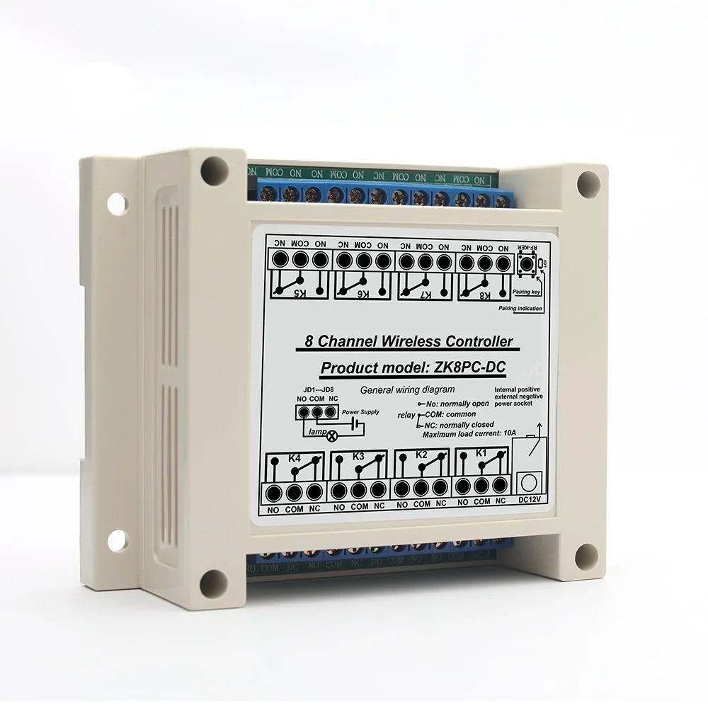 2021 Hot Sell 8CH 3000M Long Range Remote Control And Receiver Controller for Home Automation