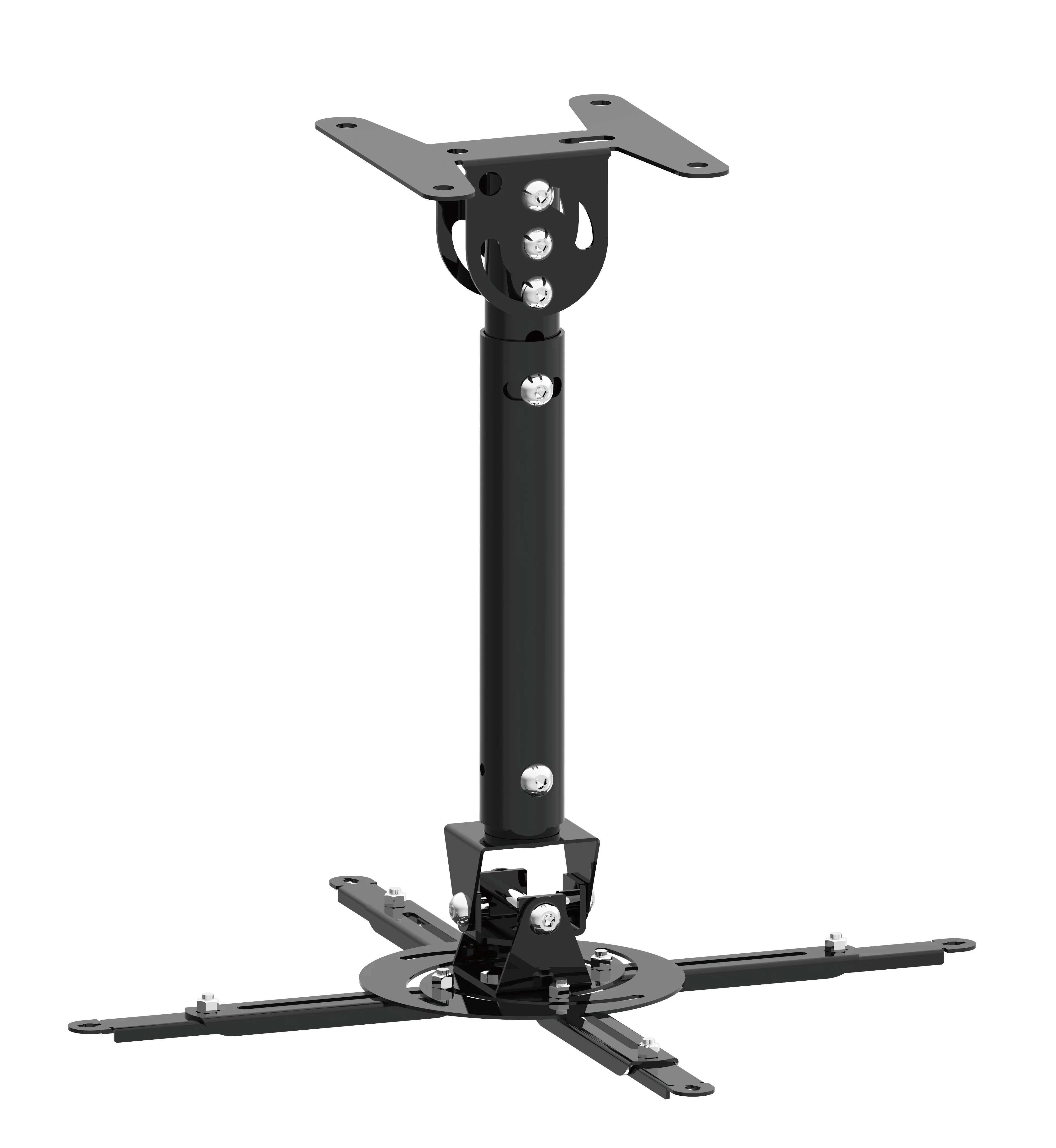 Height 350-460mm Black Projector wall Mounting Bracket