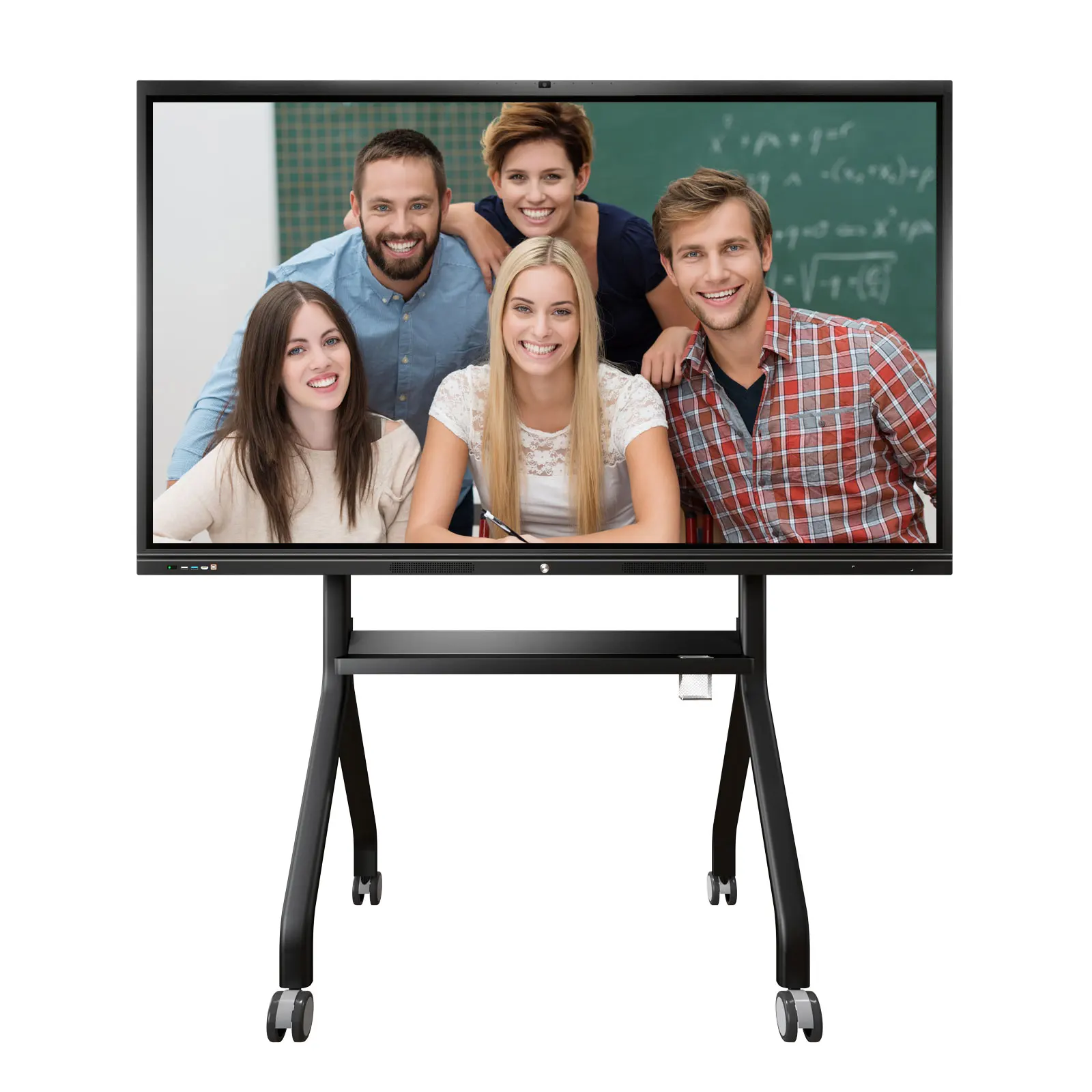 75 дюймов OPS интерактивная сенсорная панель 4K HD Smart Bord Электронная Цифровая Интерактивная доска для обучения