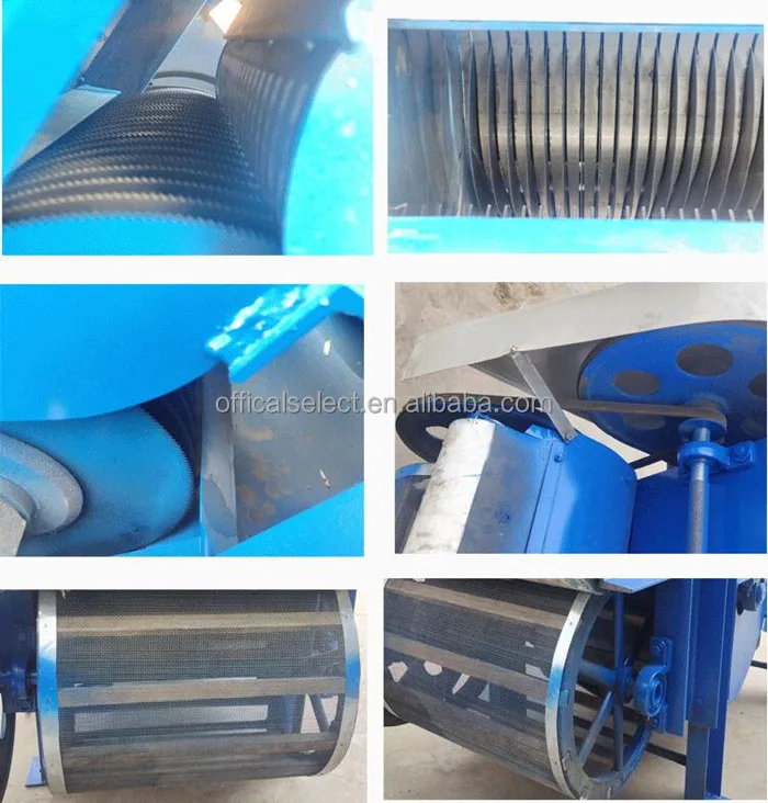 Full Automatic Separating Removal Cotton Seed Shell Removing Machine
