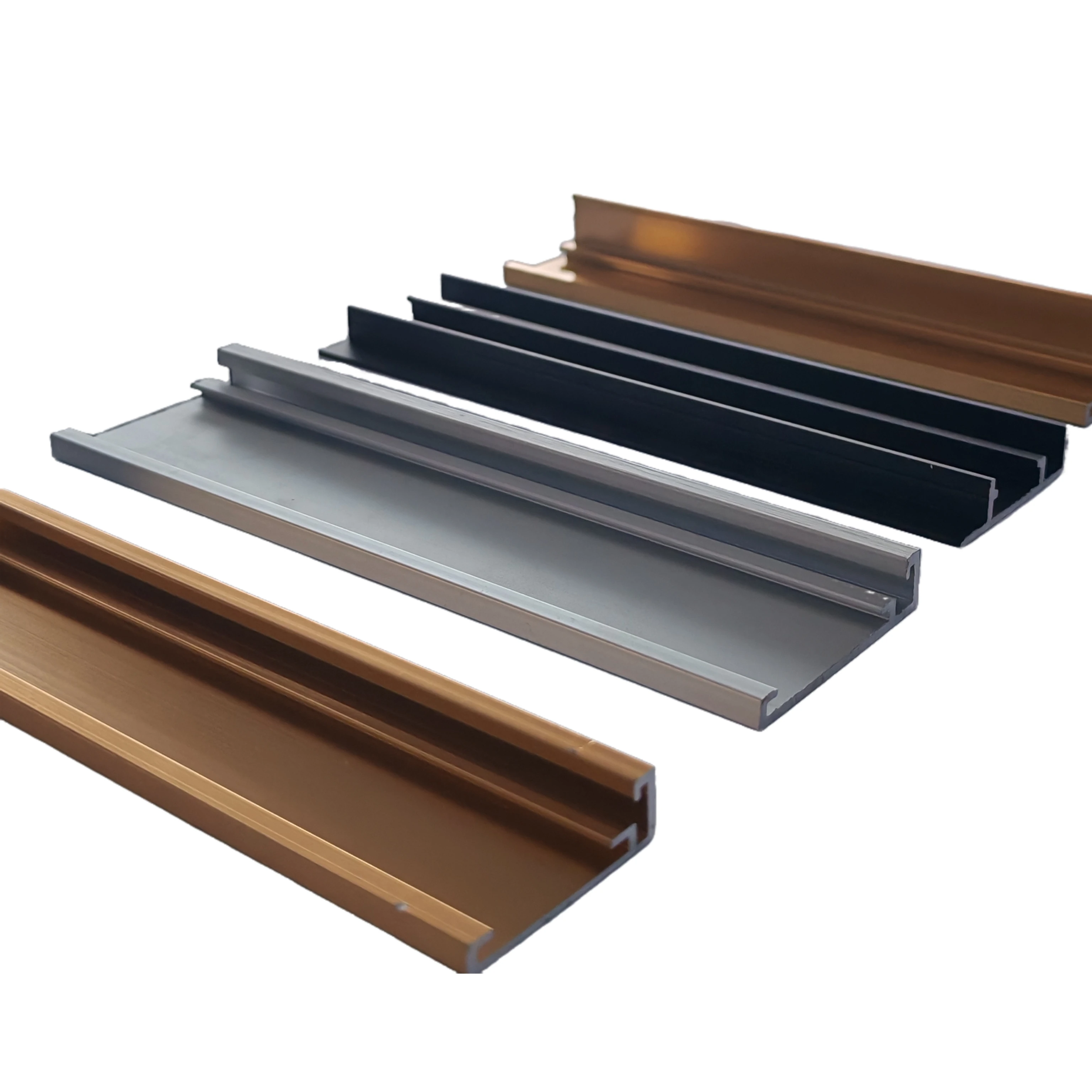 Wholesale Price Different Cutting Shape Alu Aluminum Mirror Frame Profile for Decor Mirrors Pictures Paintings