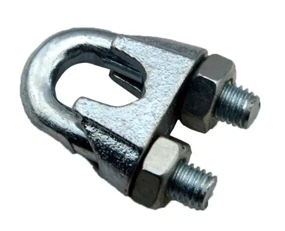 China DIN741 Galvanised Wire Rope Grips for Sale