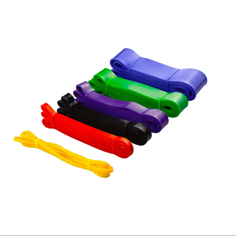 Fitness Strength training Yoga resistance belt high elastic TPE manufacturers direct support customized LOGO