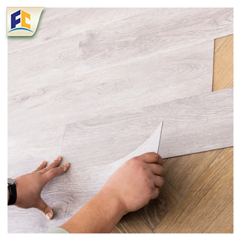 Stylish Bamboo Chevron LVT Flooring PVC Tiles Durable SPC  Modular Style with Self-Adhesive  Waterproof Covering LVT Flooring