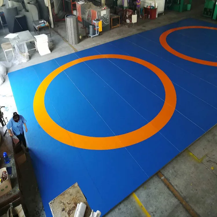 100% factory easy flex rolled up roll out pvc tatami trade assurance xpe mat for wrestling