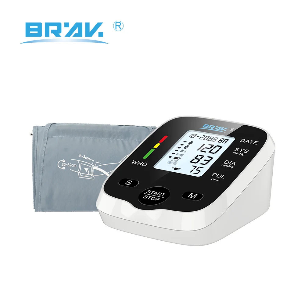 Professional Portable Mini Sphygmomanometer audio broadcast blood pressure monitor