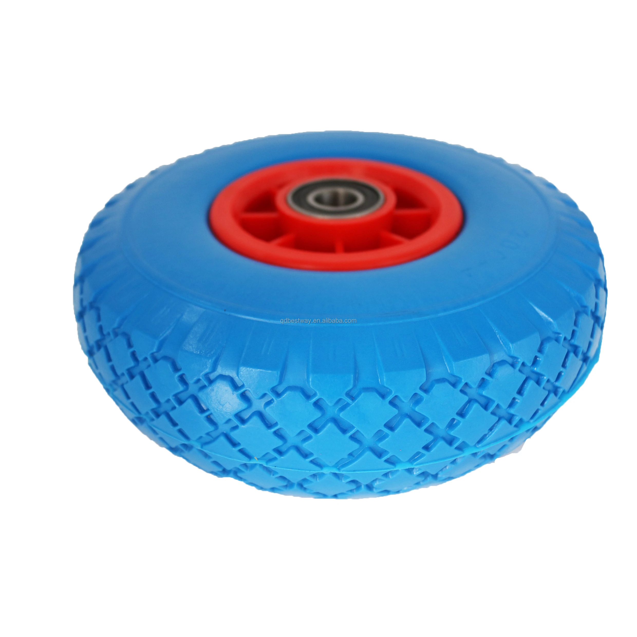 4.00-4 pneumatic wheel, solid pu foam tyre plastic wheel and puncture proof tyre