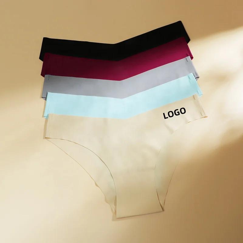 Free Samples Everybody Dipped Front Thong Women Panties Solid Color Womens Custom Thong Seamless Women Underwear Briefs