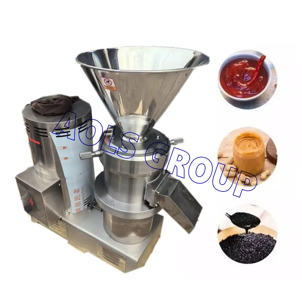 cashew nut peanut brazil nut filbert hazel walnut almond Colloid Mill Almond Butter Machine