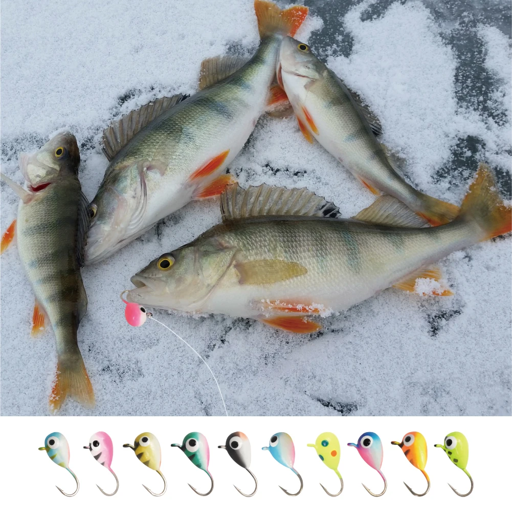 High Quality Tungsten Ice Fishing Jigs 97% Purity Tungsten Alloy Tear Drop Ice Jig Wholesaler