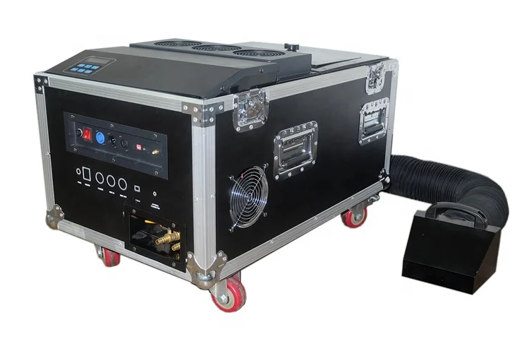 3000W low lying with water DMX512 control dj disco low smoke fog Water low fog machine