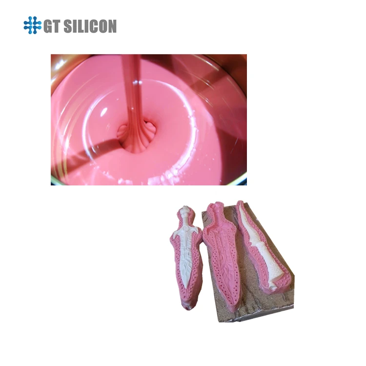 Good Tensile High Tear Strength RTV-2  Liquid Silicone Rubber tin for Resin Crafts Mold Making