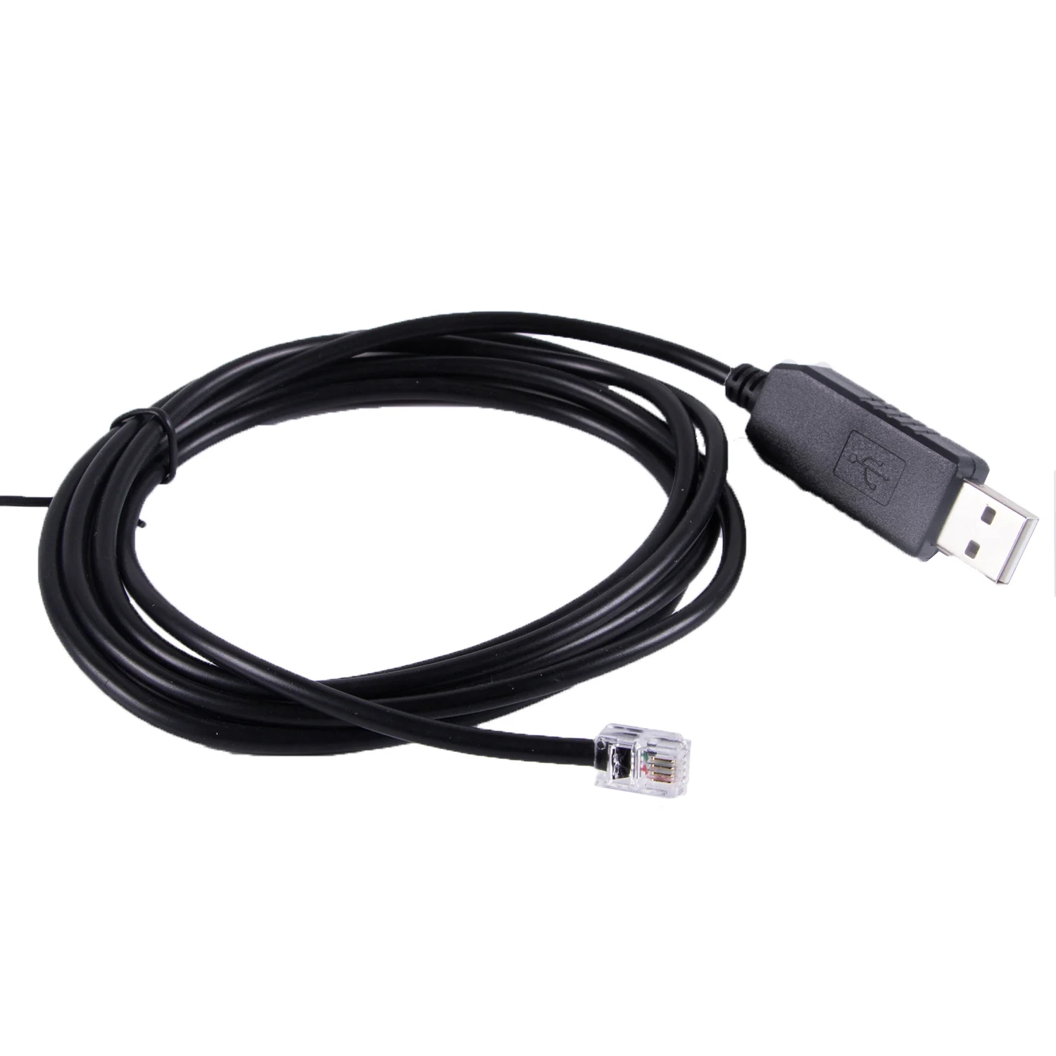 Wholesale CP2102 USB to Serial Port Module RJ9 RJ10 4P4C RS232 Serial Converter Cable