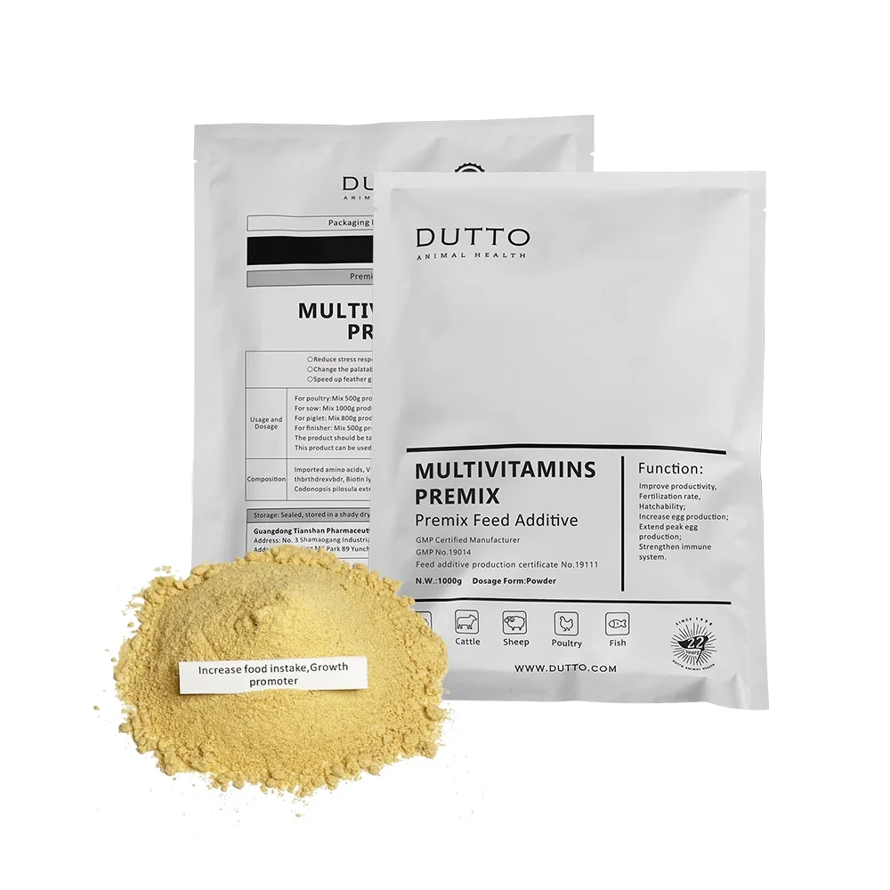 DUTTO MUGREEN Vitamin Supplement Promote Growth Increase Poultry Egg Production Rate Electrolyte Multivitamins