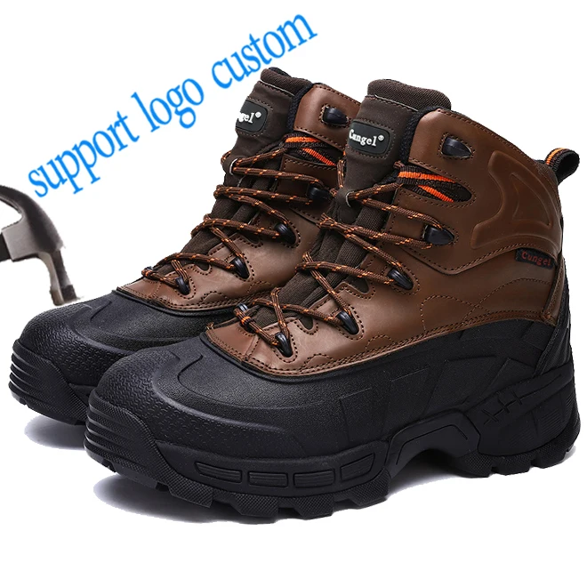 
 Персонализированные дизайнерские уличные стальные рабочие ботинки с носком, изготовленные на заказ защитные ботинки для мужчин  