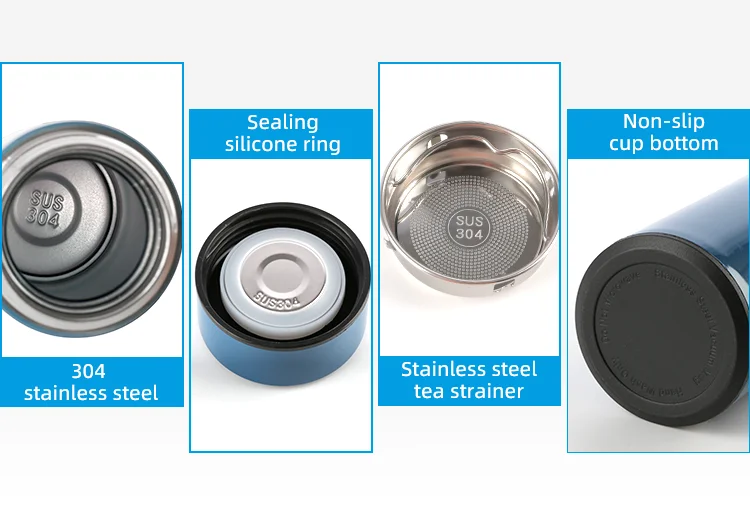 Ailingalaxy smart led thermos water bottle smart water bottle design smart thermos water bottle led digital temperature