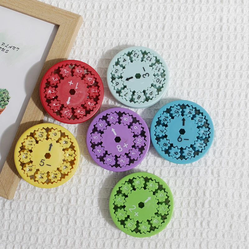 Educational Math Fact Fidget Spinners Learn Division & Multiplication Relieves Stress Anxiety Relief Fidget Spinners Math Toy