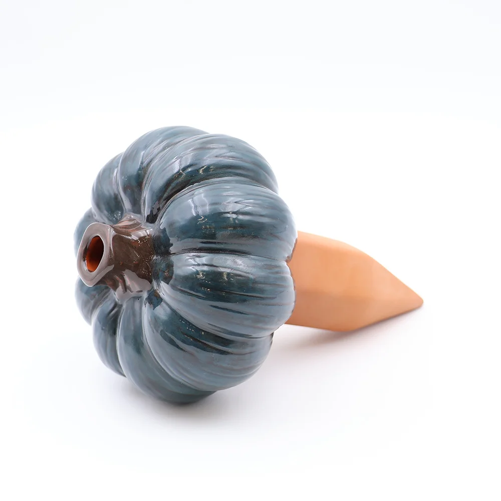 Custom pumpkin watering spike for plant care handmade watering pumpkin ceramic watering spike garden decor water system