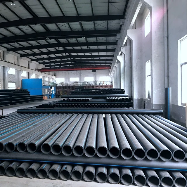 low price underground sdr 17 sdr11 pn16 pe100 4-inch hdpe plastic sewer pipes for water supply