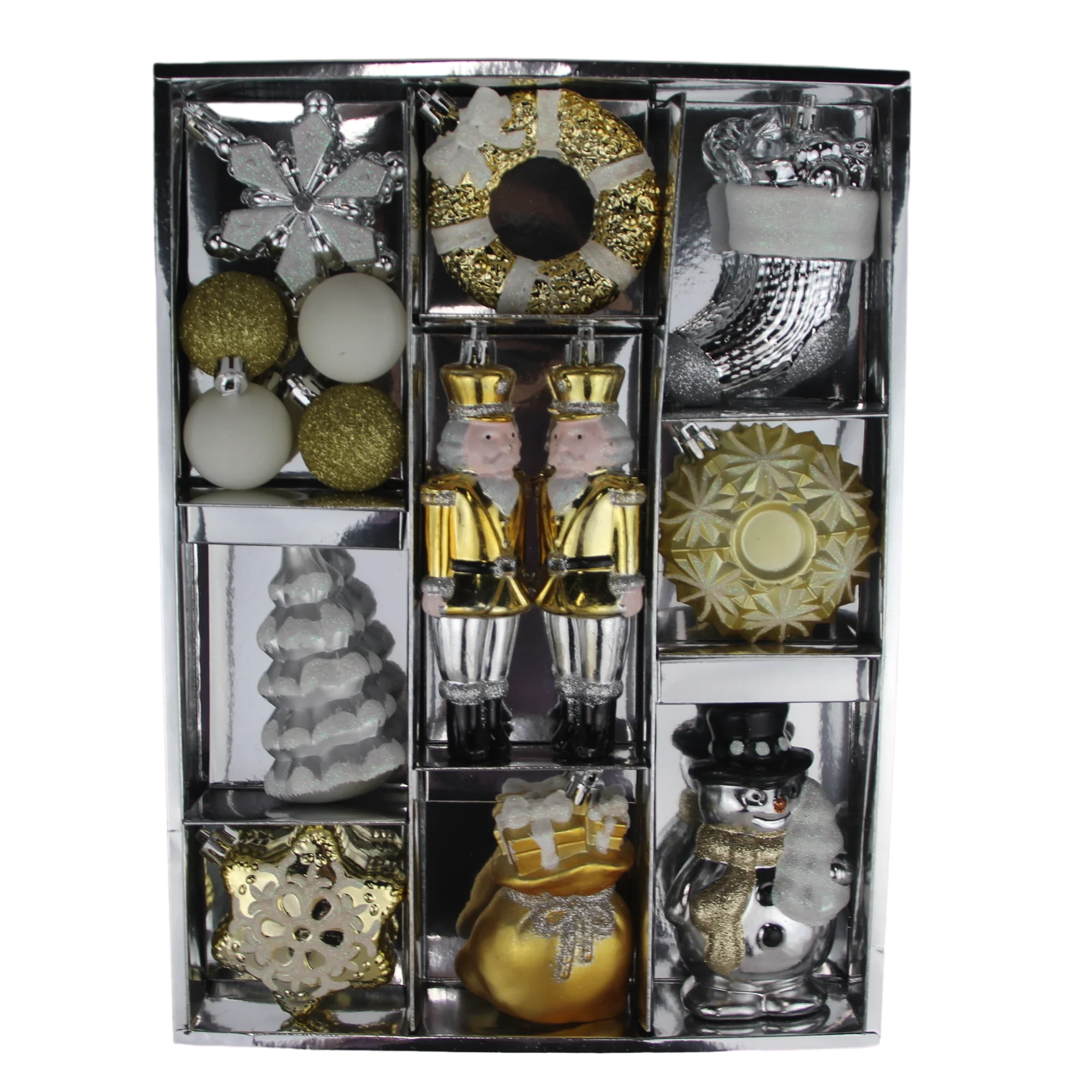 Senmasine Diy праздничные украшения солдатский Пингвин пончик снежинки чулок Рождественские Бальные набор