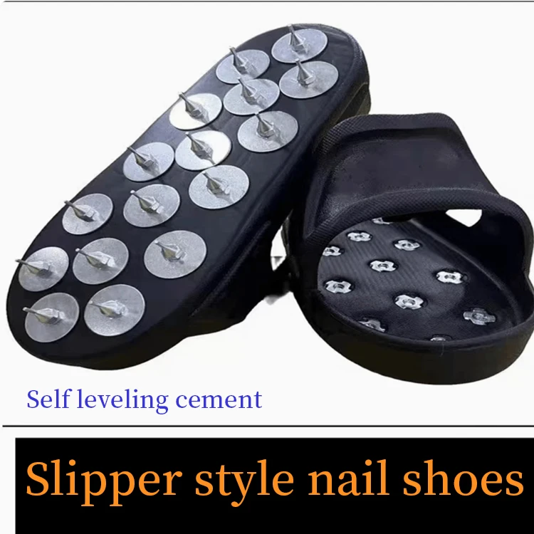 Large Size Epoxy Coating Floor Spiked Shoes