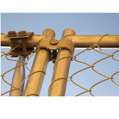 Стандартная сетчатая ограда из американского алмазного отверстия оцинкованная стальная временная 6 футов x 8 ограждение сетки