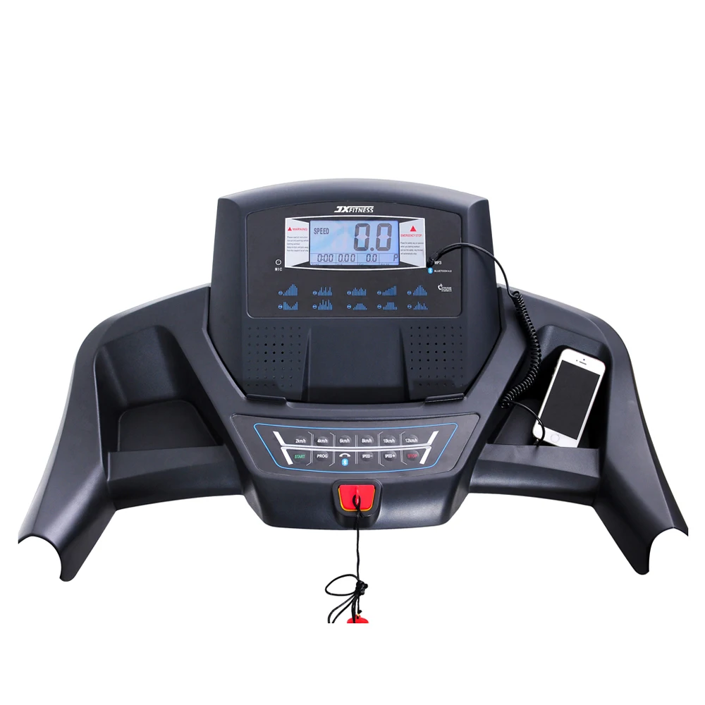 Wholesale Price Easy Installation JX-651BW Folding Motorized high end fitness equipments Treadmill in UK