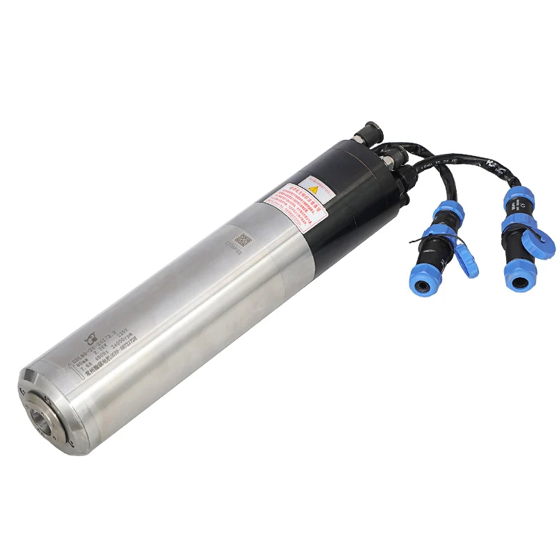 hot sale 2P 2.2kw ISO20 water cooled atc spindle motor GDL80-20-24Z/2.2