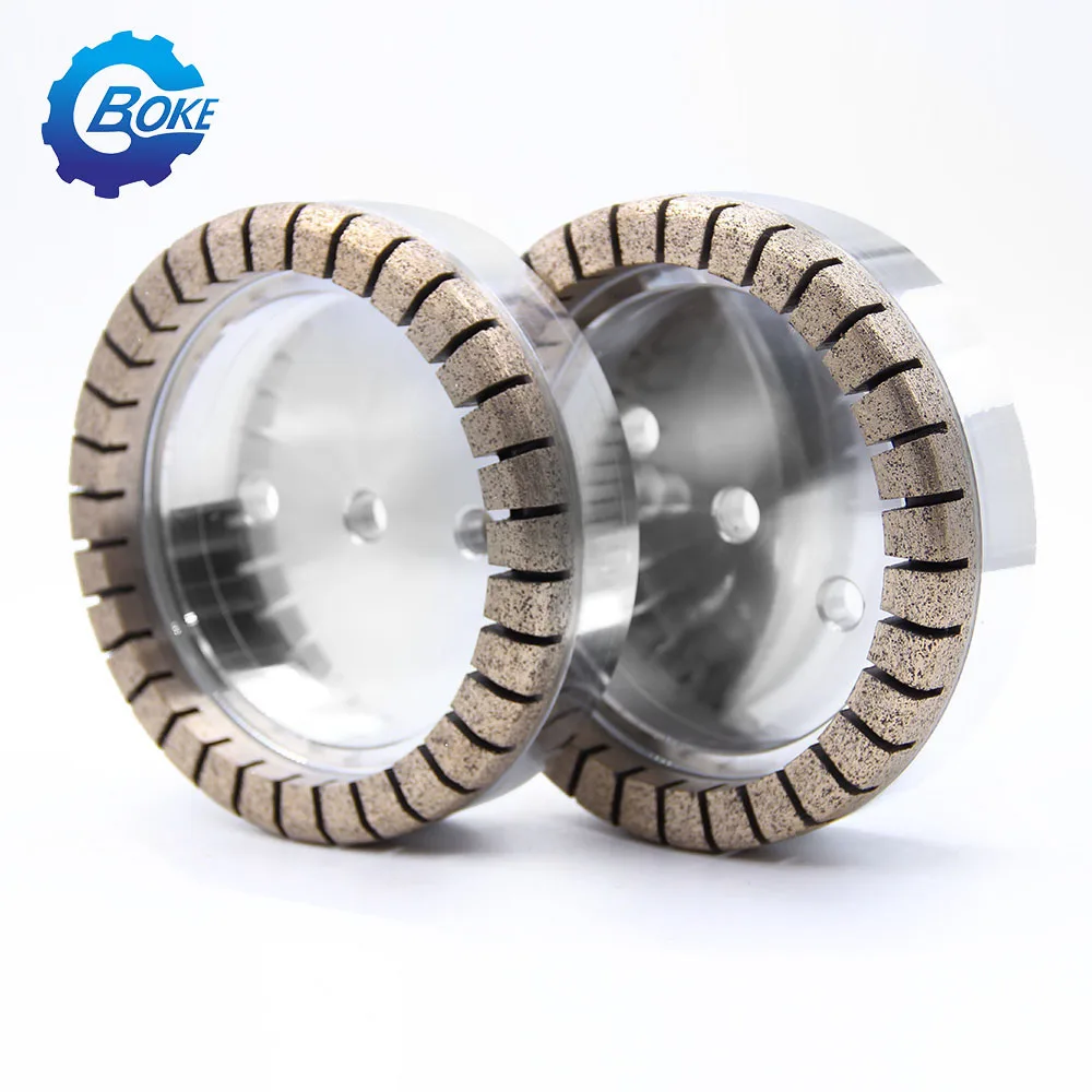 Boke 175mm Tool Grinding Segmented Profile Metal Bond Diamond Wheel