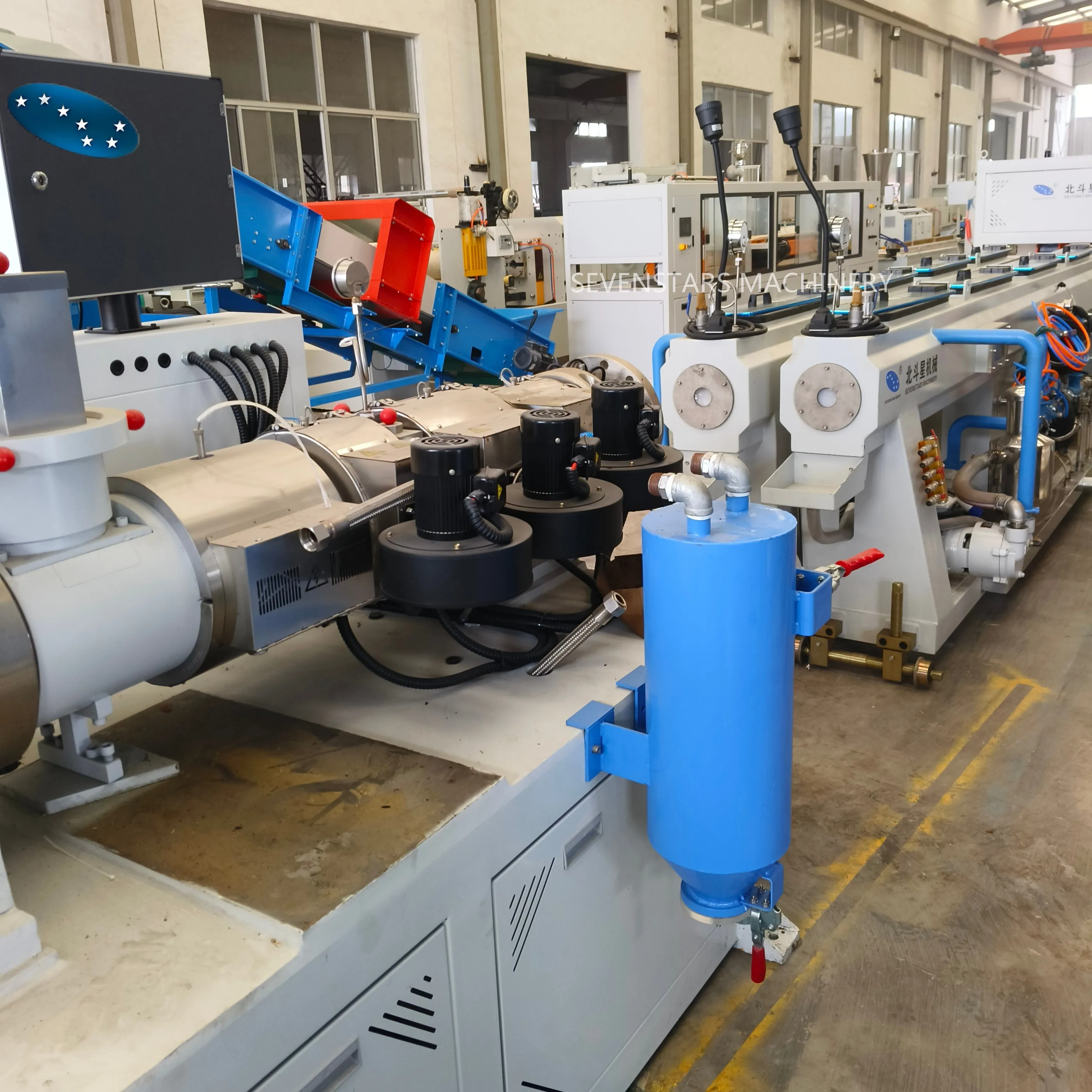 high quality SJSZ series double screw extruder PVC pipe making machine