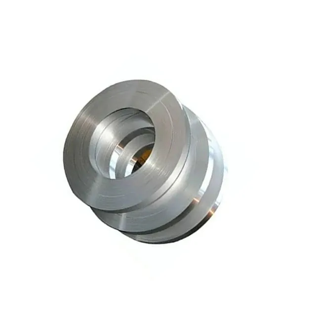 Anti slip strip steel Not loose stainless steel coated strapping banding precision stainless steel strip