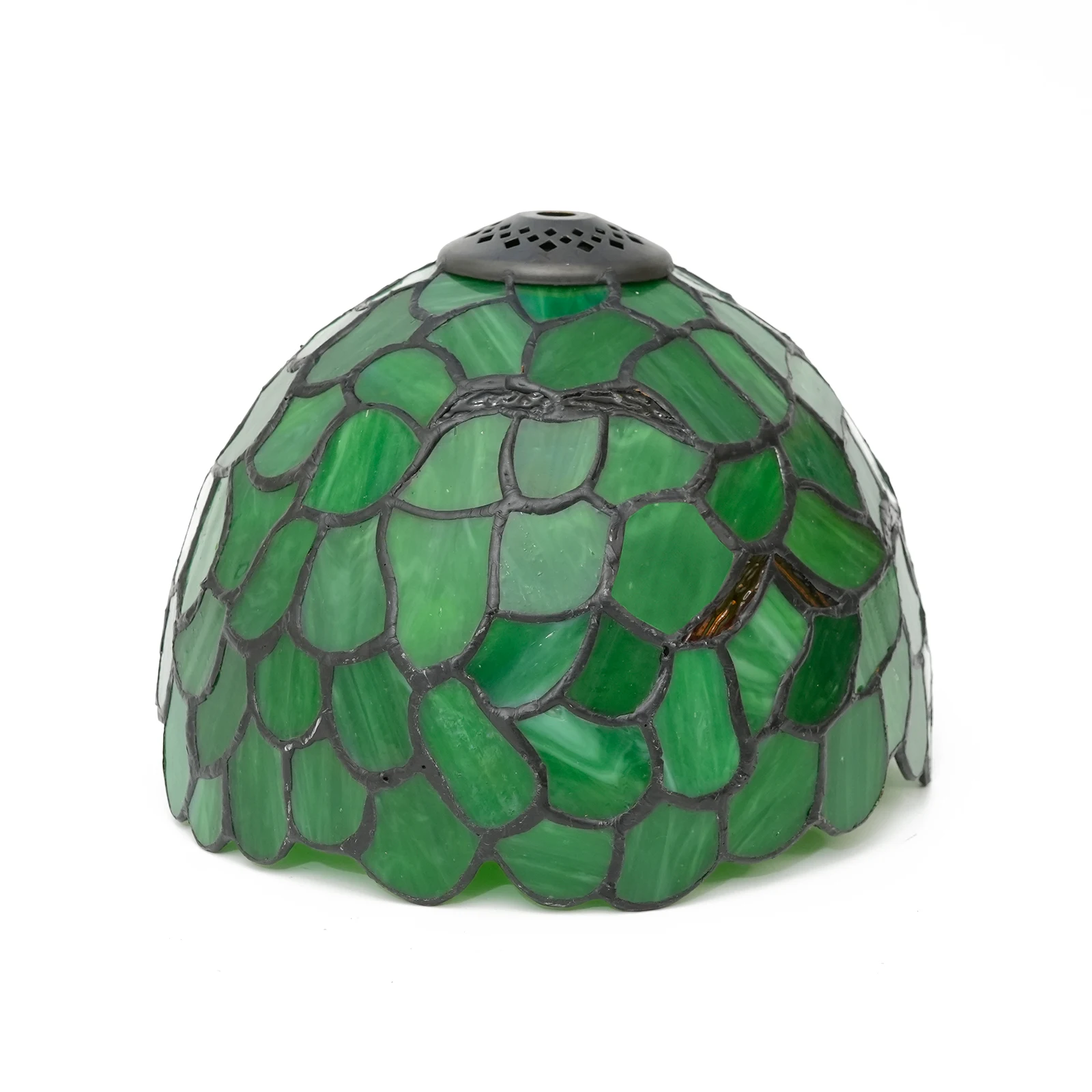 Лучшее качество сменный абажур в стиле Тиффани 8-дюймовый небольшой витражный только для настольных ламп