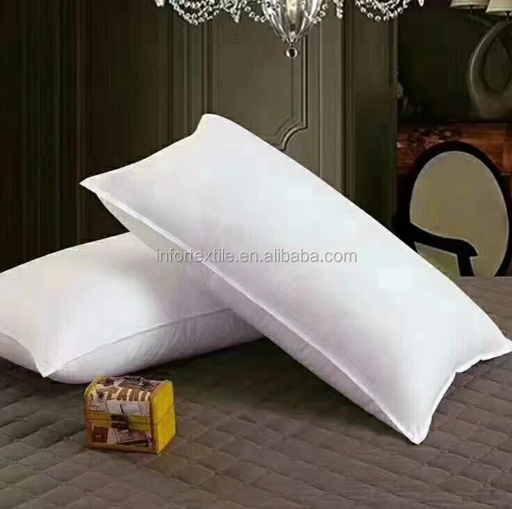 High Quality 233TC Down proof  White Cotton Pillow Cases Pillow protector 2024
