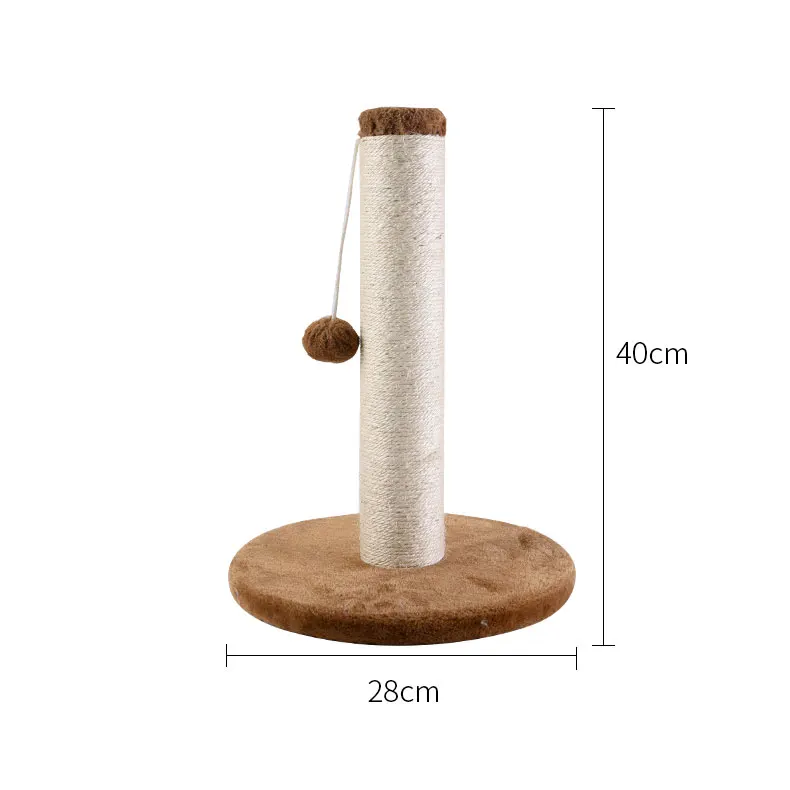 2022 sisal cat house scratching post wooden scratcher cat play  furniture cats