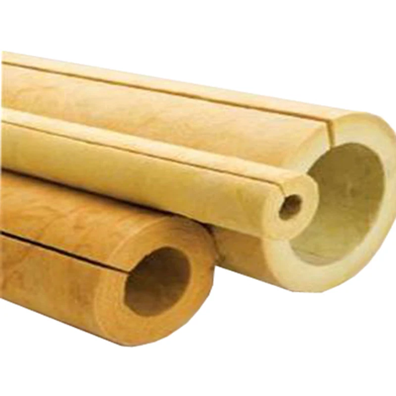 High quality and cheap building rock mineral wool heat pipe insulation refractory heat pipe