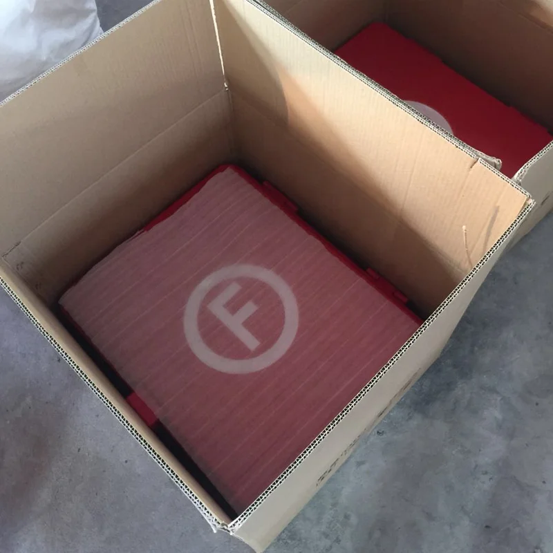 GH01-M1 590x470x170mm Fiberglass fire hose cabinets with PU coated steel reel for fire fighting mould FRP material