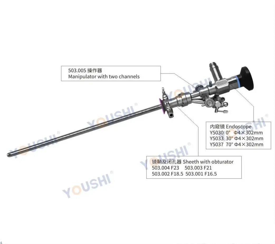Locktable Cystoscope  urological  instruments/Cystoscopy Set/ Clinical Analytical Instruments