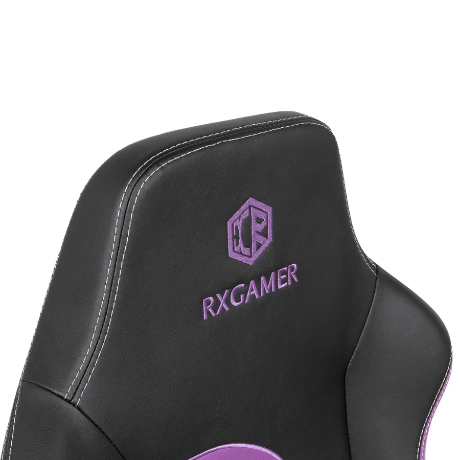 Wholesales customize high back racing adjustable leather ergonomic purple swivel gaming chair