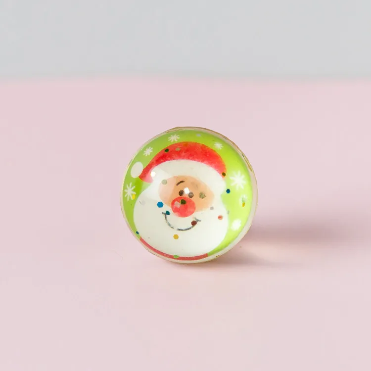 
Wholesale vanding machine kids toys hopping 32mm bouncy balls with paper card inside 