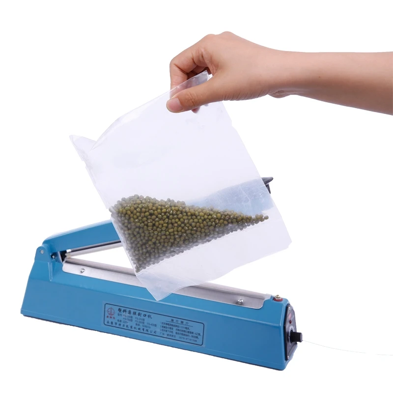 12 "ручной импульсный тепловой пластиковый герметик для ПП ПВХ фольги мешок