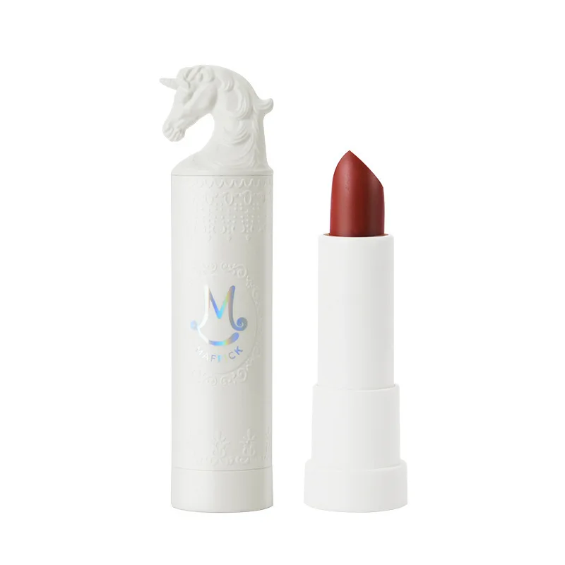  Матовая бархатная темная помада Maffick unicorn mist (новинка) стойкая косметика