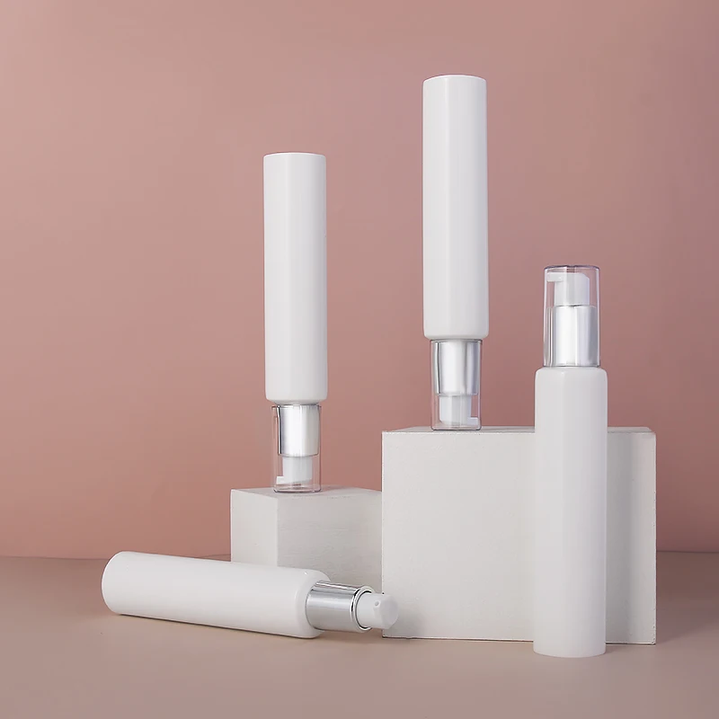 50ml Empty Eco Friendly Recycled PCR White Foam Airless Pump Lotion Pump Tube for Cosmetic Packaging