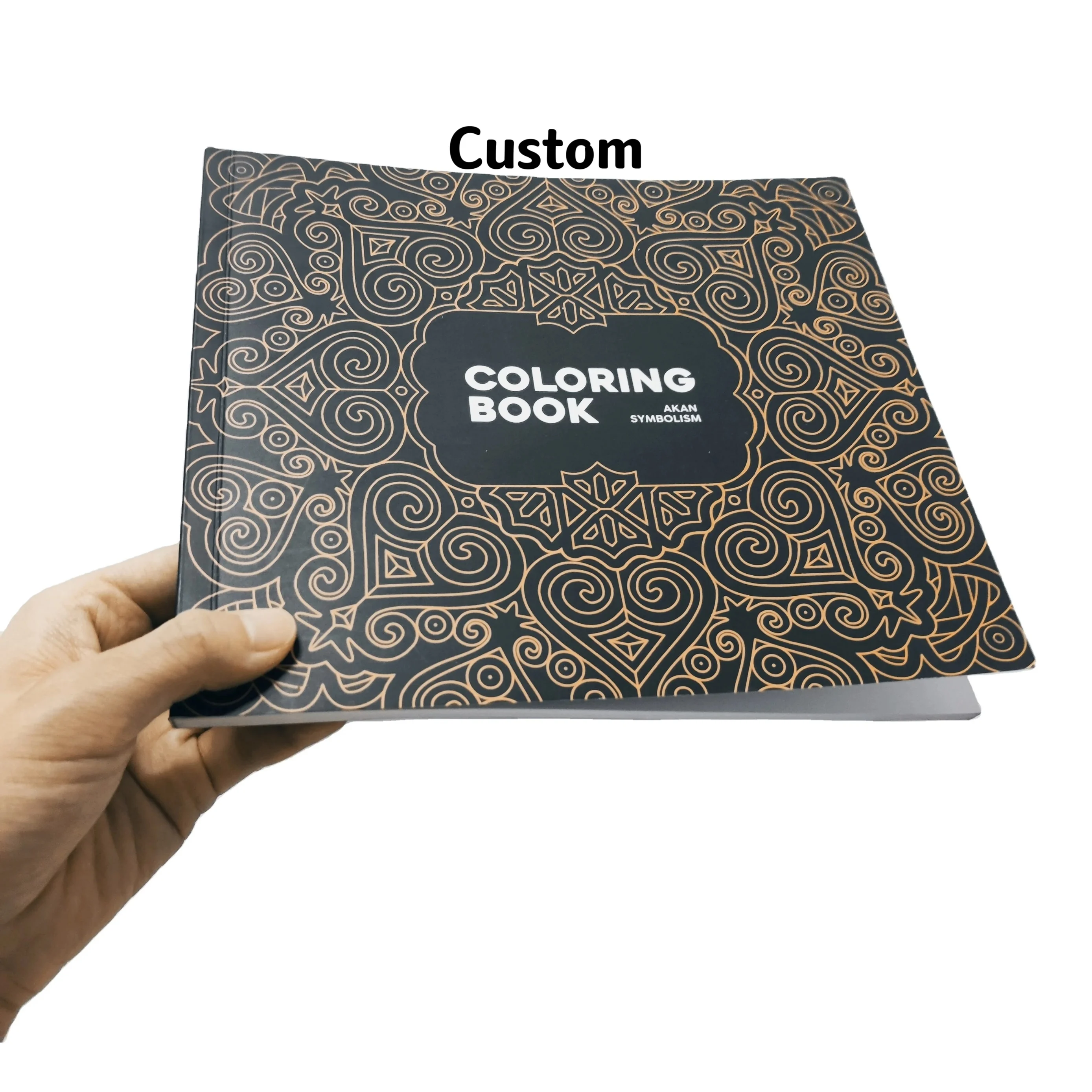 China Manufacturer 2025 Customized High Quality Printing Colouring Book Softcover Coloring Book for Adults