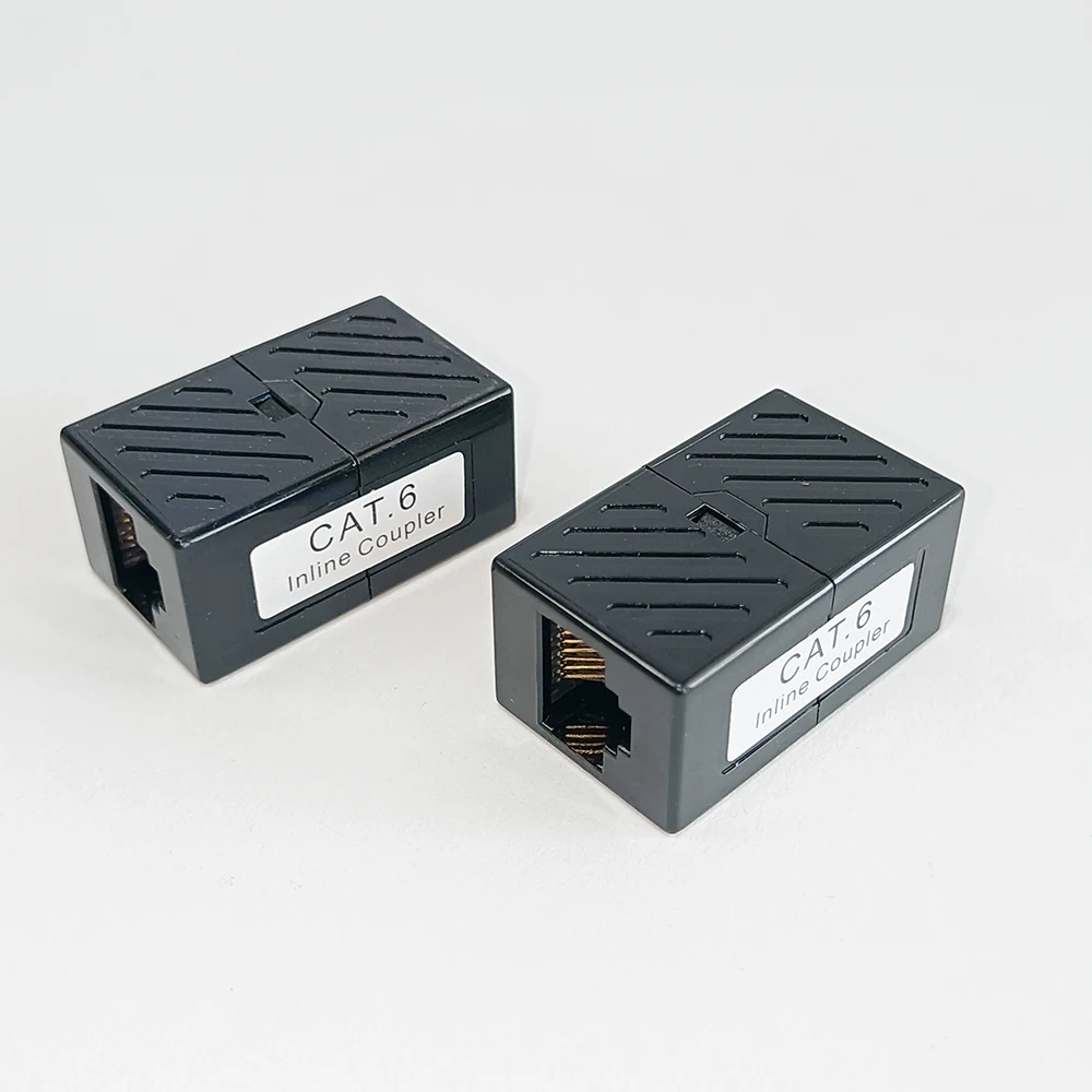 Соединитель RJ45 для ethernet-кабеля 2 шт. соединитель локальной сети встраиваемый Cat6a/Cat6/Cat5e удлинитель кабеля Ethernet переходник с женским