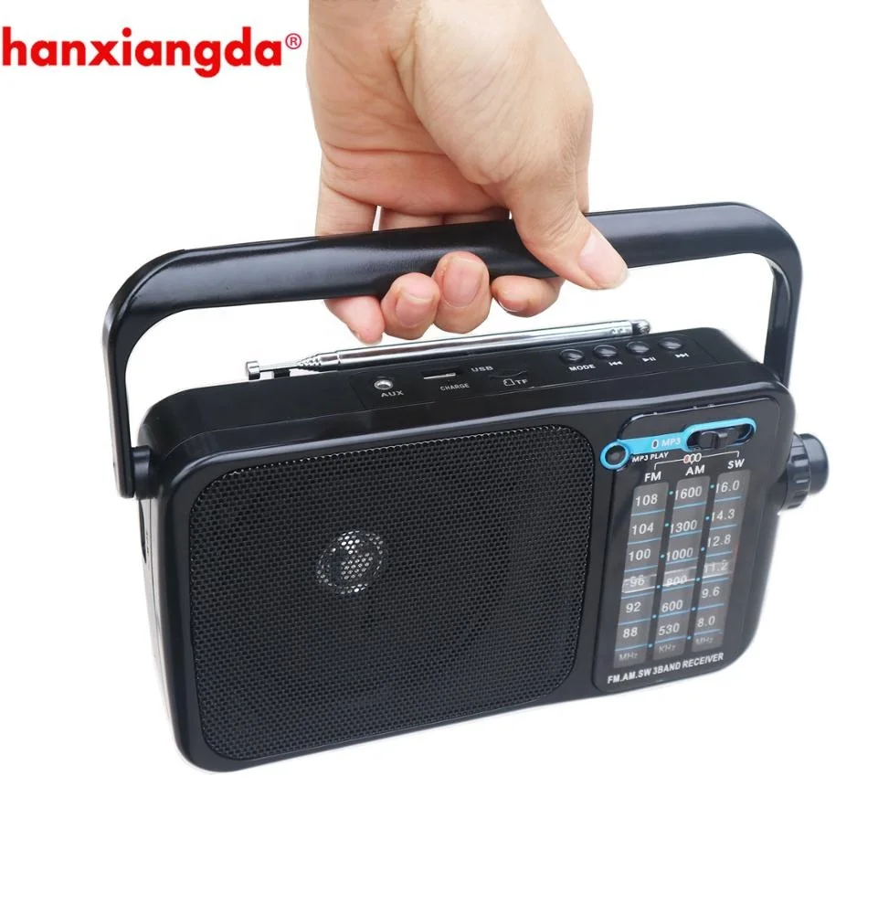 AM FM радиоприемник портативный Радиоприемник цифровое радио с басами