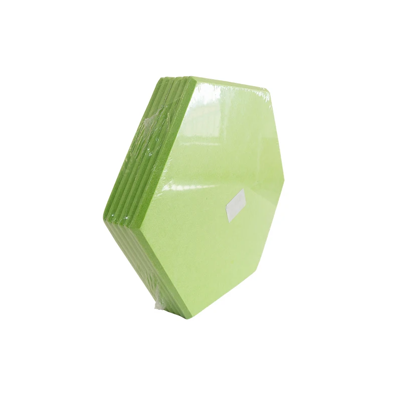 Noise Absorbing Recycle Material Soundproof Acoustic Panels PET Hexagon Acoustic Panels