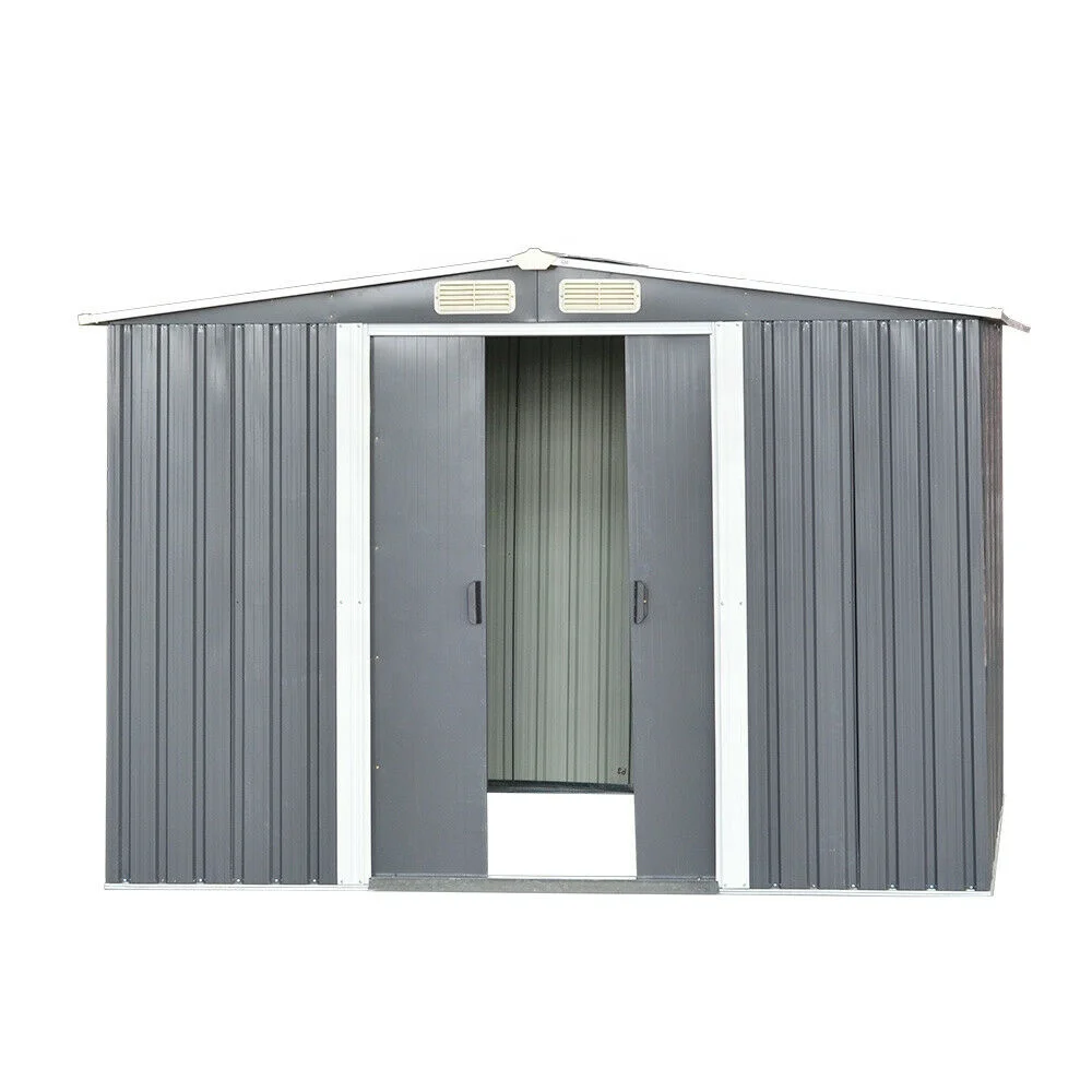 Новый качественный садовый Металлический Сарай 8x6 футов