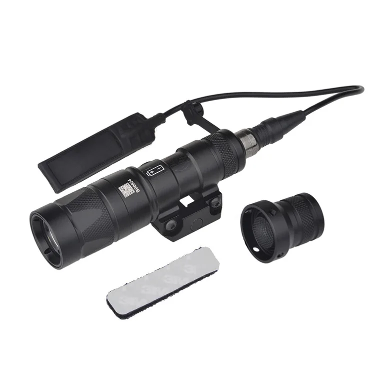 NcDe Hot Tactical Flashlight White Light / Strobe Output Version Surefir M300 MINI SCOUT
