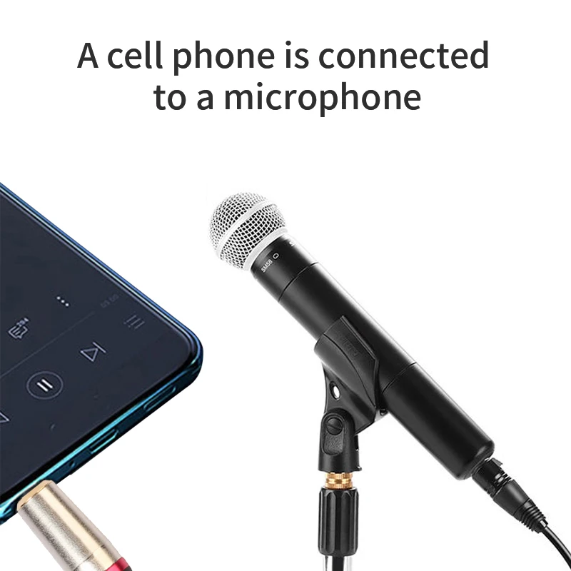 xlr 3p to 3.5mm cable 1/8' 3.5mm Trs Stereo Mini Jack Male To Xlr Female Balanced xlr to 3.5 48v